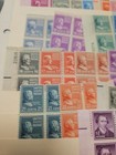 Us 1938 Presidential Series Plate Blocks Lot 22 Blocks Mint Nh 