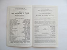 Theatre Program - The Winter s Tale - 1951 London England   Gielgud  Robson