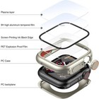 Full Cover Case Screen Protector For Apple Watch Series 10 9 8 7 6 5 Se 40   46mm