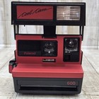 Polaroid  Cool Cam - 600 Instant Film Photo Camera Red   Black Vtg Rare Htf