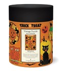 Cavallini   Co  Halloween Vintage Style 500 Piece Puzzle