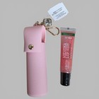 Bath   Body Works 2pc Lot Co Bigelow Mentha Lip Tint Gloss Pink Mint   Pink Case