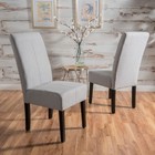 Set Of 2 Modern Velvet Dining Chairs Upholstered Kitchen Chairs With Wood Legs