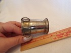 Vtg Metal Collapsible Travel Cup Marked  r 