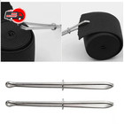 2x Bodkin Needle Elastic Threader Self-locking Tweezers Clip For Waist Band