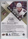 2016-17 Sp Game Used Authentic Rookies Gold Material  399 Dylan Strome Rookie Rc
