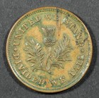 1863 Civil War Patriotic Token Fuld 178 267a Federal Union Must Be Preserved
