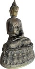 Antique Buddha Hand-cast Solid Bronze Shakyamuni Tibetan Statue 34cm  5 1 Kg