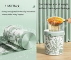 1 Roll Small Trash Bags No-tearing Drawstring 1 1 Mil Thick