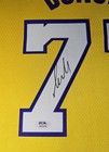 Luka Doncic Signed   Framed Nike Jersey W led s   3  3d Logos   2-psa10 Rookies 