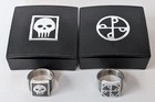 The Phantom 2010 Finland Fully Licensed Ltd Ed Silver Skull   Good Mark Ring Set