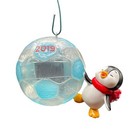Hallmark Keepsake Soccer Star 2019 Penguin Personalize W Stickers Ornament