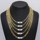 Mariner Link Chain Solid 14k Yellow Gold-plated Silver 925 Italy All Sizes