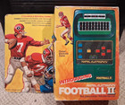 1978 Mattel Football 2 Vintage Handheld Electronic Game Works Complete Led Game