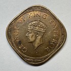 1944 India 2 Annas - Coin  d-035