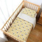 100  Cotton Crib Bedding Set For Baby Boys Girls 3 Pcs Baby Bed Linen Include 