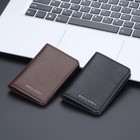 Men Minimalist Slim Wallet Leather Credit Card Holder Bag Front Pocket Purse Us