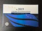2019 United States Mint American Innovation 1  Coin Proof Set W coa
