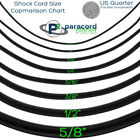 Shock Cord 5 16  1 2  3 8  5 8  Elastic Bungee Cord - Many Lengths   Colors