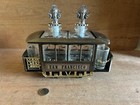 San Francisco Trolley Liquor Decanter Set Music Box Vintage Shot Glasses Barware