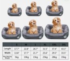 Pet Dog Cat Bed  Calming Sleeping Kennel Puppy Super Soft Mat Pad Warm Nest  m 