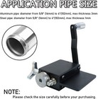 Tube Pipe Hose Bead Roller Intake Intercooler Piping Diy Tool For Clamps 5 8 