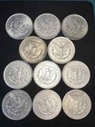 Lot Of 5 Cc Morgan Silver Dollars  1878-1893    Mixed Date      us