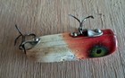 Vintage South Bend Midg-oreno Fishing Lure - Red And White