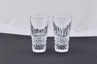 Set Of 2 Waterford Giftology Clear 2oz  Lismore Diamond Shot Glasses - Nib