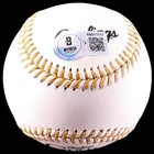 Alex Bregman Signed Official Gold Glove Logo Baseball Chicago Cubs Beckett Coa