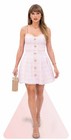 Taylor Swift Pink Dress 6ft Life Size Cardboard Cutout Standee Elegant Look