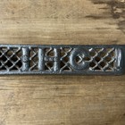 Vintage Ihc Cast Iron Sign Cutout Toolbox Tractor Implement Attachment Box 156b