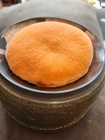 40   s Metal Round Vanity Powder Puff Music Trinket Box Victorian Couple  5x6