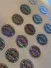100 Authentic Autograph Hologram Labels Stickers Sports Coa Mlb Nba Nfl Nhl Pga