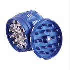 Lucky Lord Spice Herb Tobacco Grinder 2 5 Inch 4 Piece Crusher Aluminum Grinder