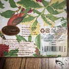 Caspari Christmas Cocktail Napkins 2pk 3 Ply Floral Design Elegant