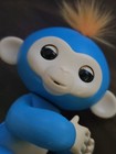 Fingerlings Interactive Baby Monkey Finger Blue Toy Wowwee Works