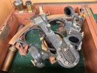 Antique C  Plath Hamburg Stubbenhuk 25 Maritime Sextant In Original Box C 1840s