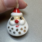 Vintage Holt Howard  Japan Mini Pixie Santa Christmas Ornament