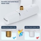 Bidet Fresh Water Spray Kit Non Electric Toilet Seat Attachment With Dual Nozzle