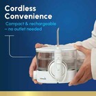 Waterpik Ultra Countertop Water Flosser Compact Rechargeable Wf-11w010-1 White