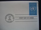 1995 United Nations 50th Anniversary Replica Gold Golden Cover Fdc Stamp