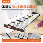 Vevor 30 Note Glockenspiel Xylophone Bell Kit With Mallets  Stand   Practice Pad