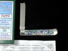 Cooper Cutlery Genuine Abalone Razor Trapper Knife Usa Like Case   Gec