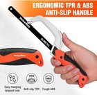 Valuemax 10  Hacksaw Mini Metal Saw Extra 1piece Blade Aluminum Compact Hack Saw