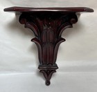 Large Vintage Victorian Style Wall Corbel Shelf 14 h 13 5 w Plume Made In Usa