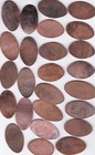 Elongated Souvenir Penny  25 Mixed Designs Souvenir Pennies L11