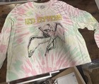 Led Zeppelin Size Large Led Zeppelin Long Sleeve Tie Dye Graphic Tee T-shirt