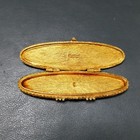 Vintage Estee Lauder Solid Perfume Compact  empty  Victorian Lady Filigree 4 