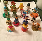Lot Of 15 Misc  Solar Power Dancing Bobble Toy Figures Halloween Christmas More
